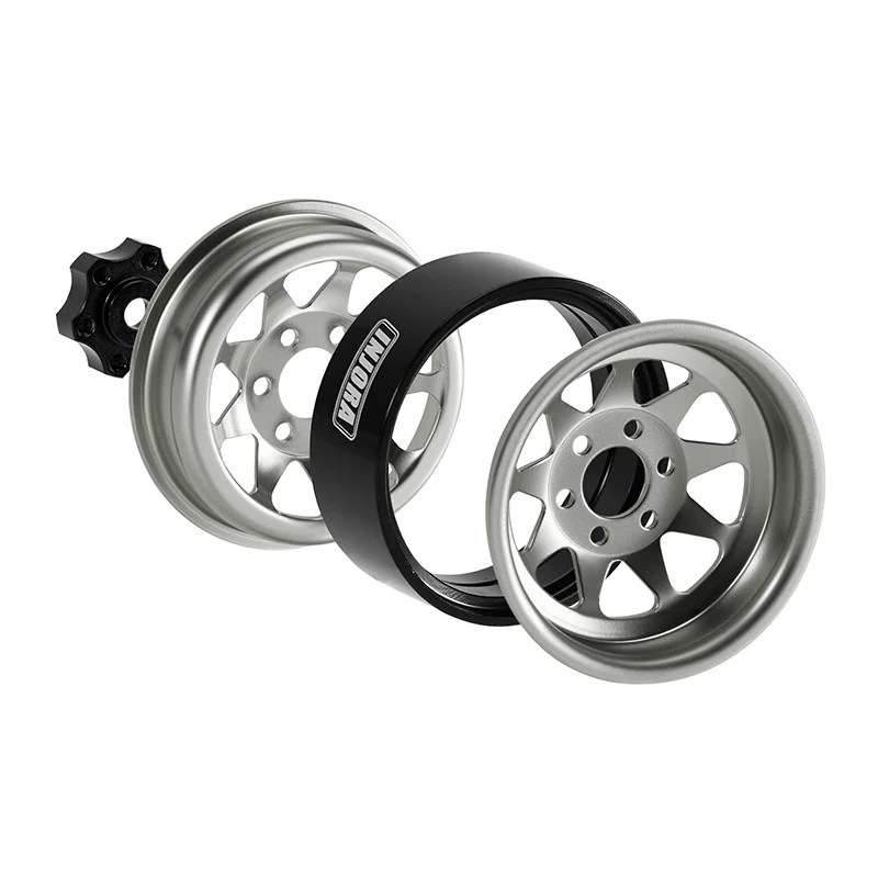 INJORA 1.3" Stamped Steel -4.05mm Offset Wheels for Micro Crawlers (W1312) - Image 29