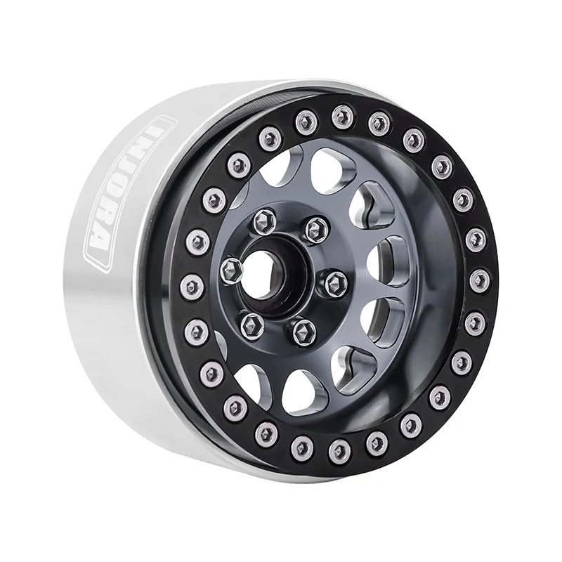 INJORA 1.9" Deep Dish -10.4mm Offset Wheels for 1/10 RC Crawlers (W1949) - Image 5