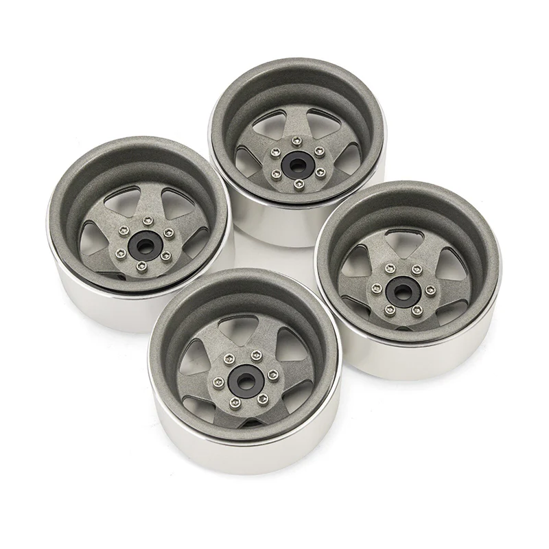 INJORA 1.9" Deep Dish Stamped -8.9mm Offset Wheels for 1/10 RC Crawlers (W1948) - Image 15
