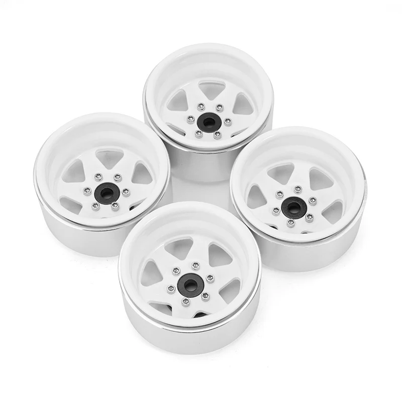 INJORA 1.9" Deep Dish Stamped -8.9mm Offset Wheels for 1/10 RC Crawlers (W1948) - Image 22