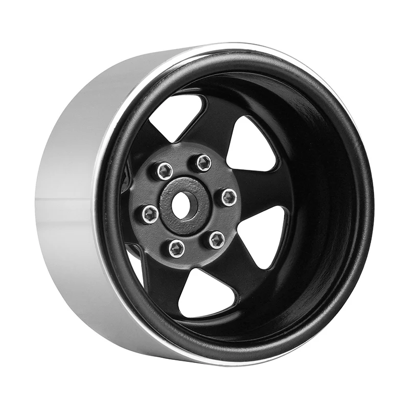 INJORA 1.9" Deep Dish Stamped -8.9mm Offset Wheels for 1/10 RC Crawlers (W1948) - Image 4