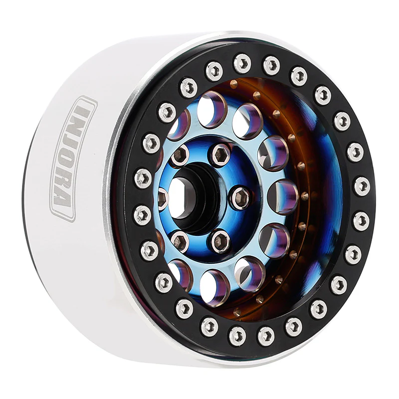 [Germany Clearance Deal] INJORA 1.9" Super Heavy Brass -10mm Offset Wheels for 1/10 RC Crawlers (W1957) - Image 6