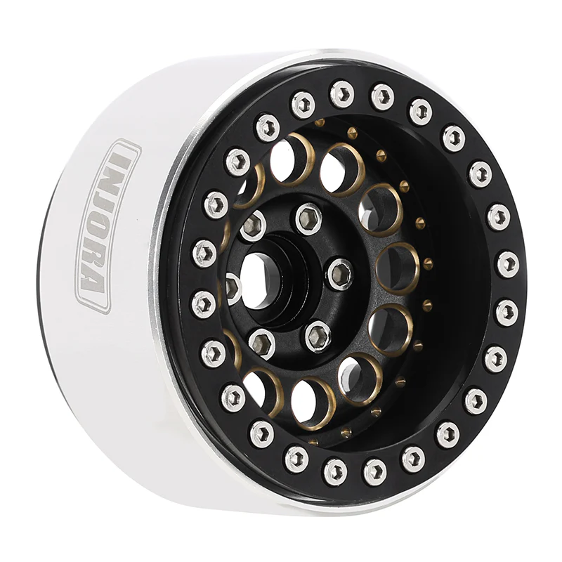 INJORA 1.9" Super Heavy Brass -10mm Offset Wheels for 1/10 RC Crawlers (W1957) - Image 12