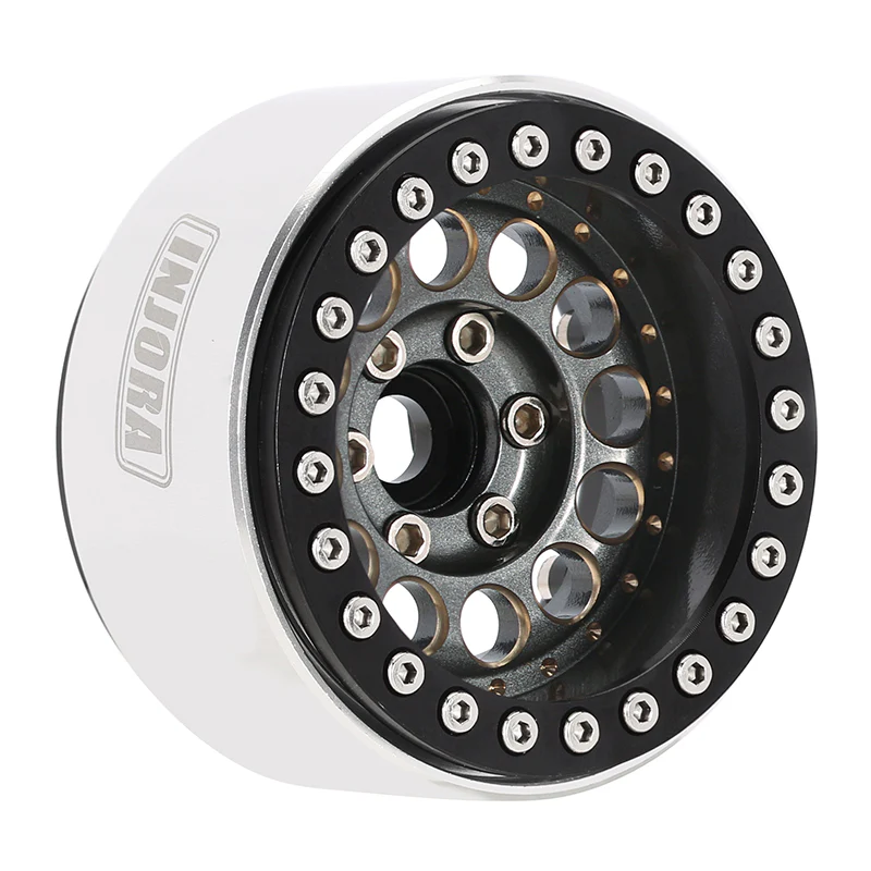 INJORA 1.9" Super Heavy Brass -10mm Offset Wheels for 1/10 RC Crawlers (W1957) - Image 18