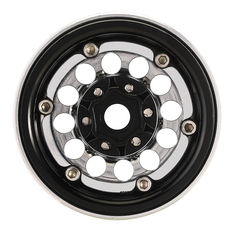 INJORA 1.9" Super Heavy Brass -10mm Offset Wheels for 1/10 RC Crawlers (W1957) - Image 27