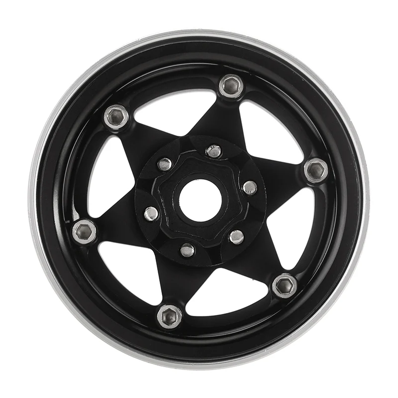 INJORA 1.9" Super Heavy Brass -10mm Offset Wheels for 1/10 RC Crawlers (W1958) - Image 16