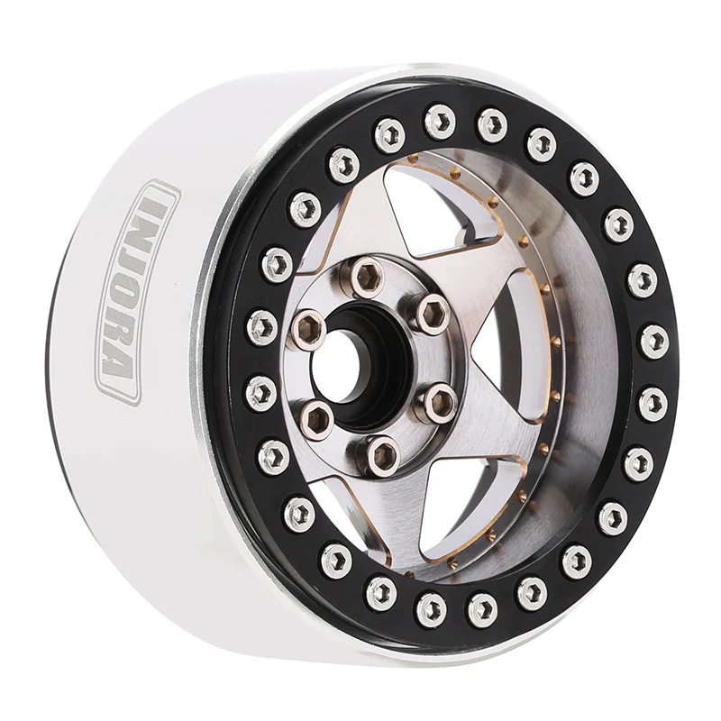 INJORA 1.9" Super Heavy Brass -10mm Offset Wheels for 1/10 RC Crawlers (W1958) - Image 27