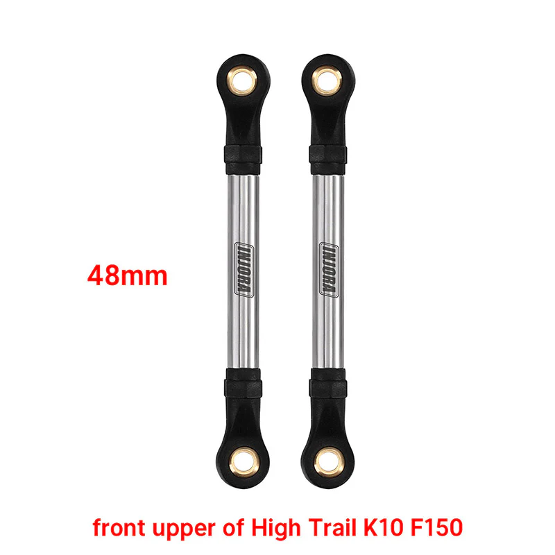 INJORA 1 Pair Stainless Steel Chassis Links for 1/18 TRX4M Mods - Image 14