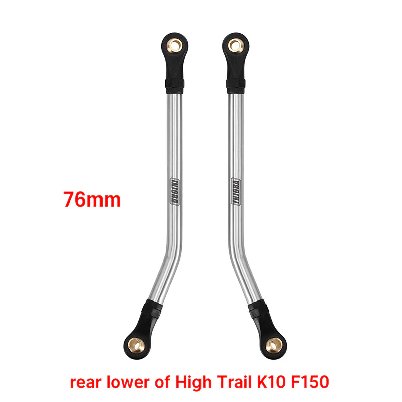 INJORA 1 Pair Stainless Steel Chassis Links for 1/18 TRX4M Mods - Image 23