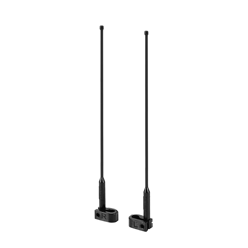 INJORA 4pcs 10cm Nylon Antennas with Flags Scale Accessories for 1/18 1/24 RC Crawlers - Image 6