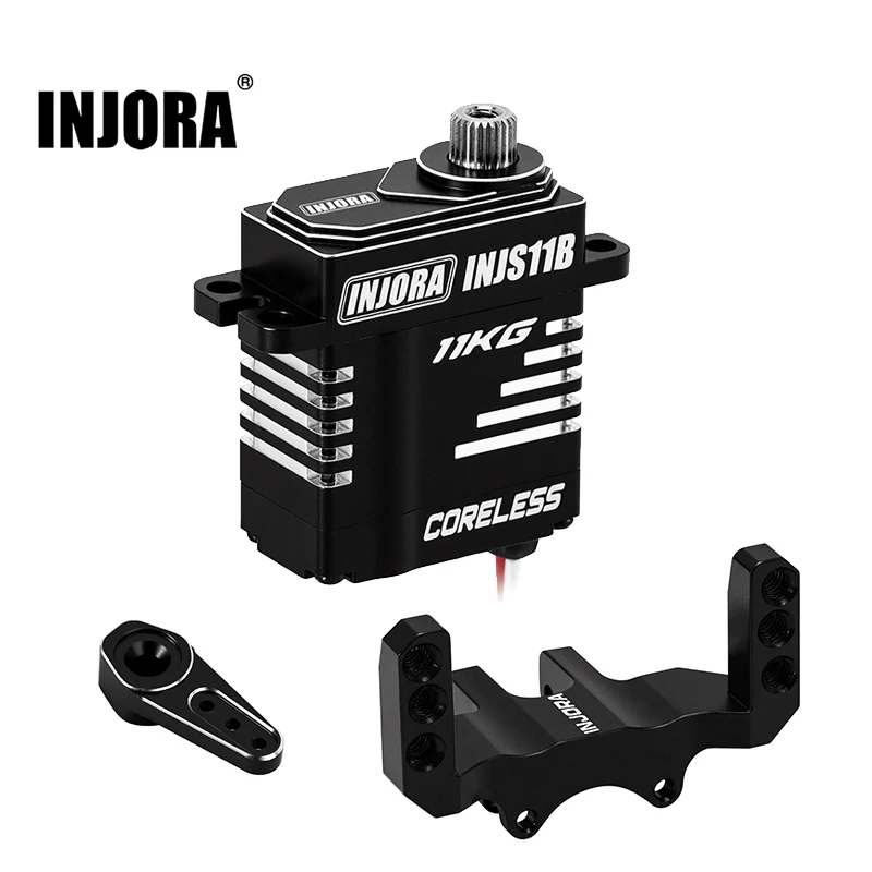 INJORA 11KG Coreless High Torque Micro Servo for 1/24 SCX24 AX24 (INJS11B)