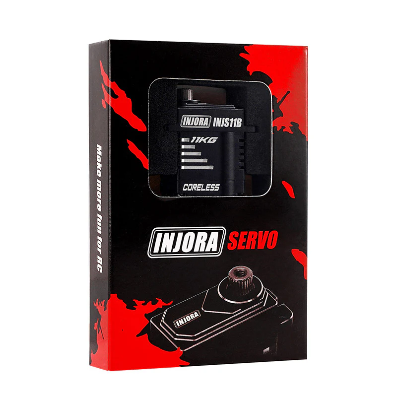 INJORA 11KG Coreless High Torque Micro Servo for 1/24 SCX24 AX24 (INJS11B) - Image 6