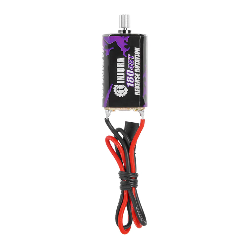 INJORA 180 PRO Brushed 48T Purple Motor with Steel Pinion for 1/18 TRX4M (INM11-48T) - Image 7