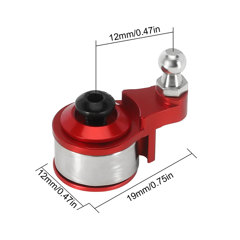 INJORA 1PCS 25T Adjustable Damping Aluminum Alloy Servo Horn for Traxxas TRX-4 TRX-6 - Image 4
