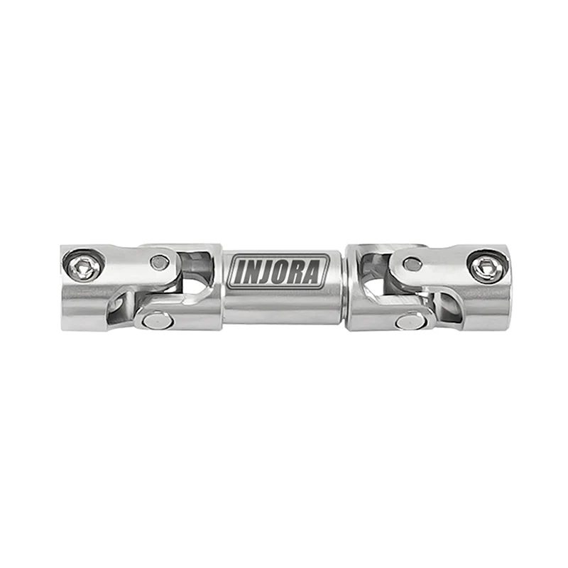 INJORA 1pcs Stainless Steel Drive Shaft with D Shaped Hole for SCX24 AX24 FCX18 FCX24m - Image 3