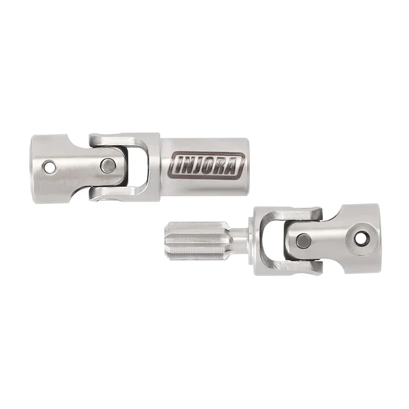 INJORA 1pcs Stainless Steel Drive Shaft with D Shaped Hole for SCX24 AX24 FCX18 FCX24m - Image 5