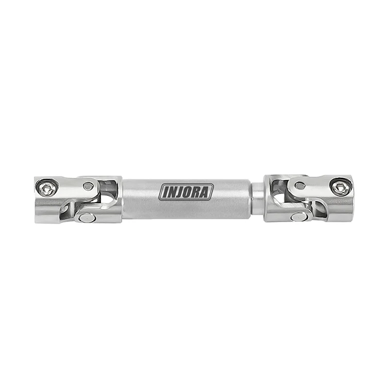 INJORA 1pcs Stainless Steel Drive Shaft with D Shaped Hole for SCX24 AX24 FCX18 FCX24m - Image 7