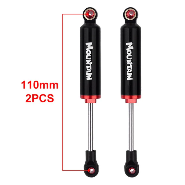 INJORA 2/4pcs Built-in Spring 90-120mm Shock Absorber Damper for 1/10 RC Crawler - Image 12