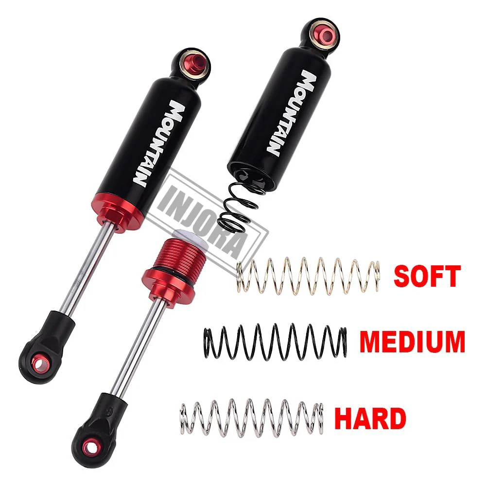 INJORA 2/4pcs Built-in Spring 90-120mm Shock Absorber Damper for 1/10 RC Crawler - Image 23