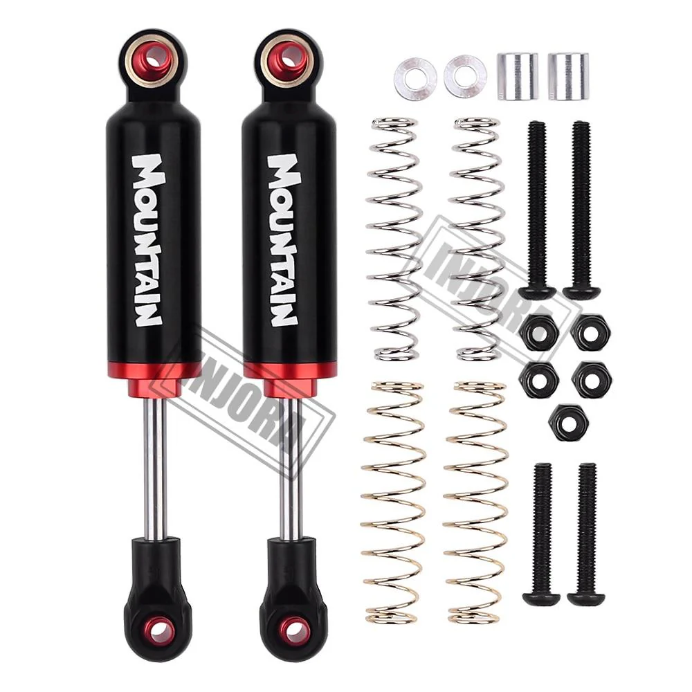 INJORA 2/4pcs Built-in Spring 90-120mm Shock Absorber Damper for 1/10 RC Crawler - Image 24