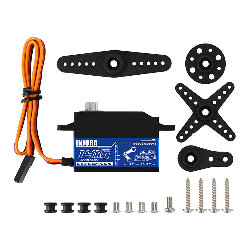 INJORA INJS025 25KG Large Torque Waterproof Metal Gear Digital Servo for RC Model - Image 18