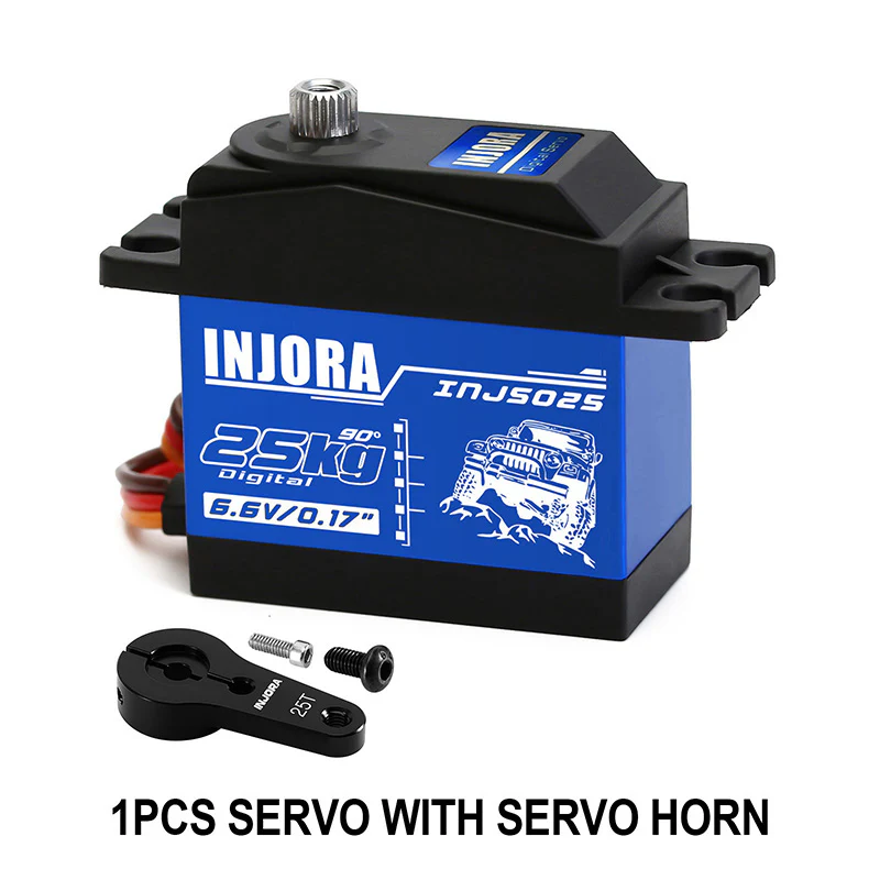 INJORA INJS025 25KG Large Torque Waterproof Metal Gear Digital Servo for RC Model - Image 20