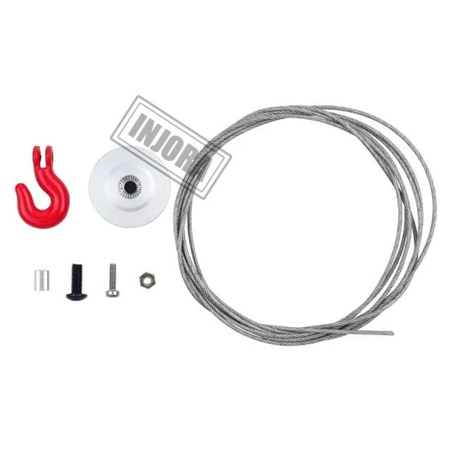 INJORA 25T Servo Winch Spool Kit for 1/10 RC Crawler - Image 2