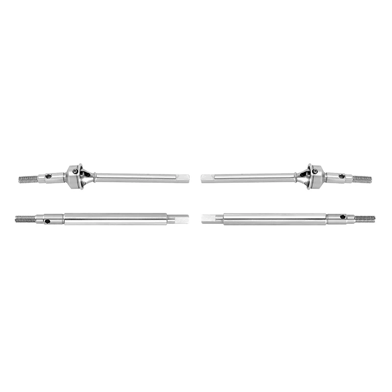 INJORA +2mm Thread Axle Shafts for Stock Length TRX4M Axles - Image 3