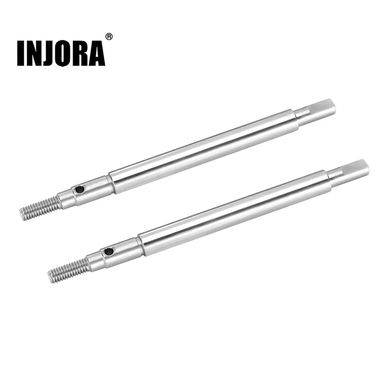 INJORA +2mm Thread Axle Shafts for Stock Length TRX4M Axles - Image 9