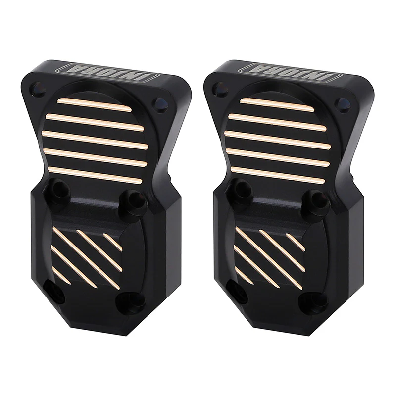 INJORA 2pcs 10g/pcs Black Brass Diff Covers for Axial SCX24 AX24 - Image 6