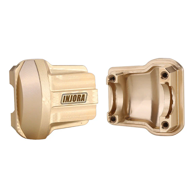 INJORA 2PCS 11g/pcs Brass Diff Covers for 1/18 TRX4M Front Rear Axles (4M-01) - Image 13