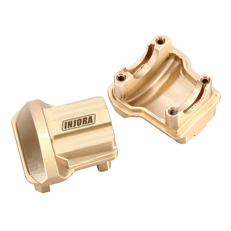 INJORA 2PCS 11g/pcs Brass Diff Covers for 1/18 TRX4M Front Rear Axles (4M-01) - Image 14