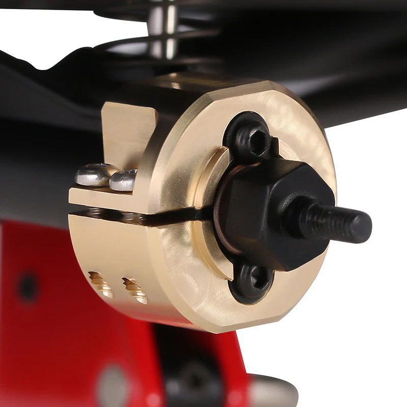 INJORA 2PCS 14g/pcs Brass Rear Axle Counterweights for 1/18 TRX4M (4M-30) - Image 11