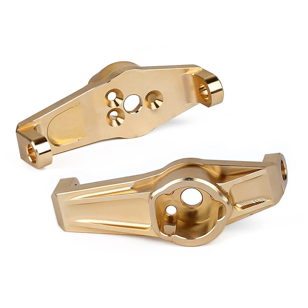 INJORA 2PCS 32g/pcs Brass Caster Blocks C Hubs #8232 for TRX-4 TRX-6 - Image 4