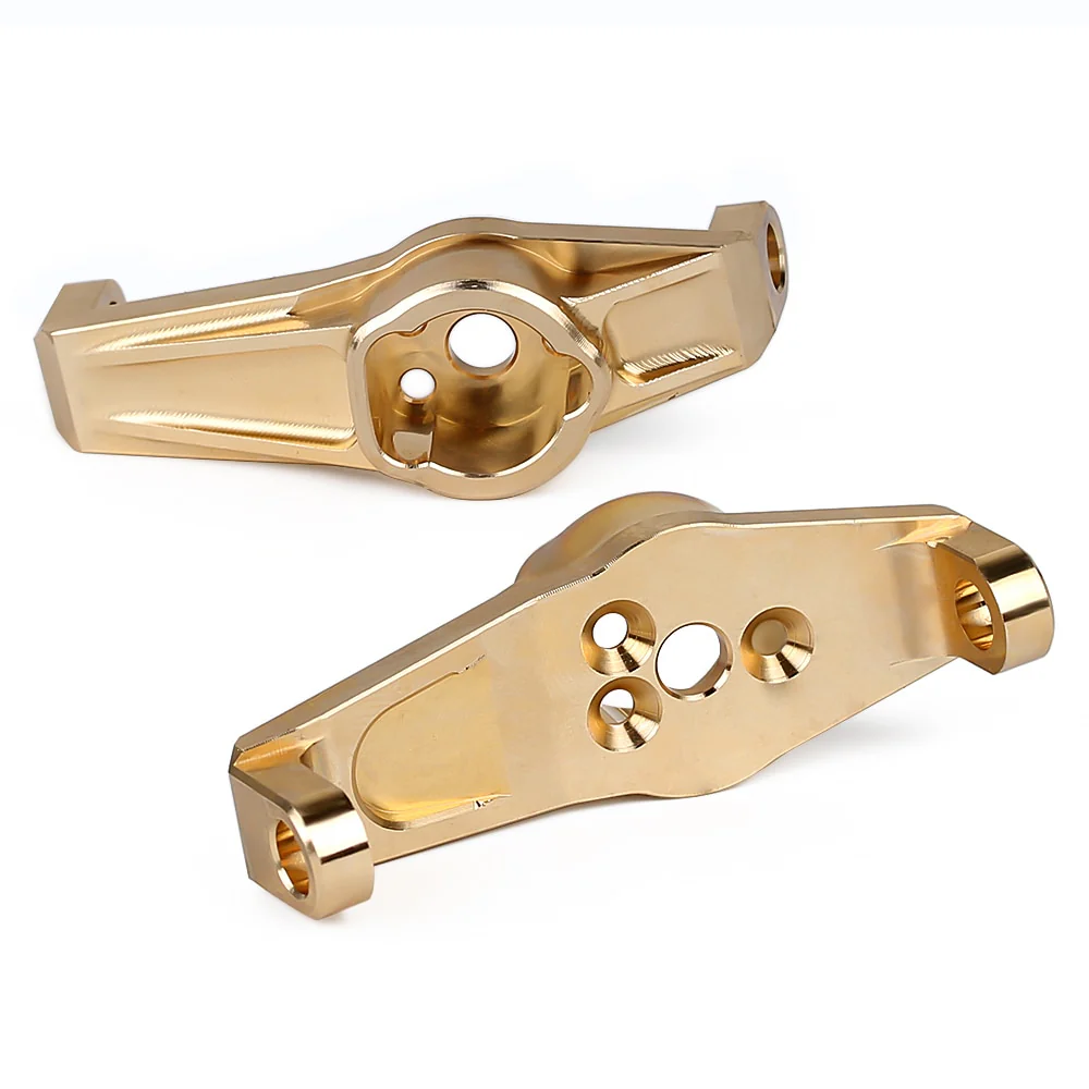 INJORA 2PCS 32g/pcs Brass Caster Blocks C Hubs #8232 for TRX-4 TRX-6 - Image 5