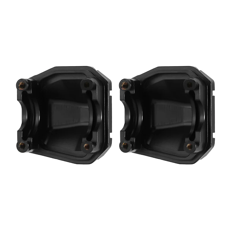 INJORA 2pcs 38g Black Brass Diff Covers for 1/10 SCX10 PRO & SCX10 III AR45 - Image 7