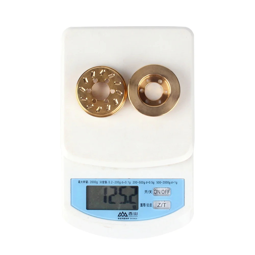 INJORA 2PCS 63g Internal Brass Counterweight for 1.9" 2.2" Wheel Rims - Image 8