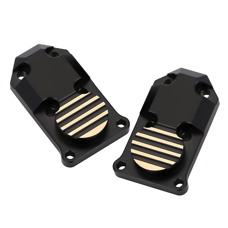 [Clearance Sale] INJORA 2pcs 6g/pcs Black Brass Diff Cover for Axial SCX24 AX24 - Image 4
