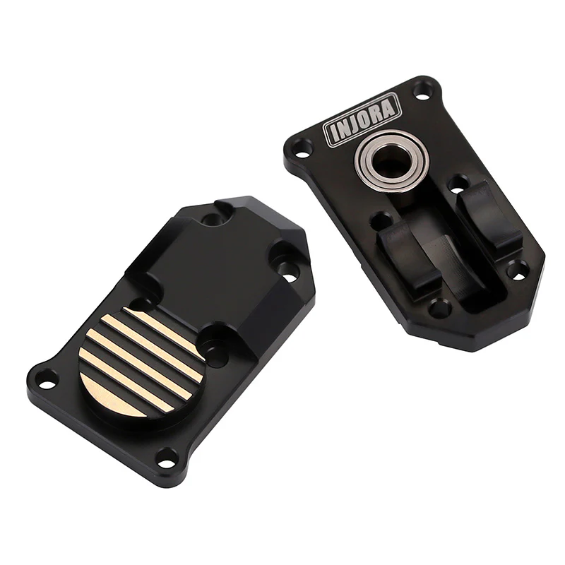 [Clearance Sale] INJORA 2pcs 6g/pcs Black Brass Diff Cover for Axial SCX24 AX24 - Image 5