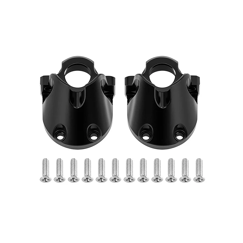 INJORA 2pcs Aluminum Diff Covers for SCX30-25BKFR - Image 4