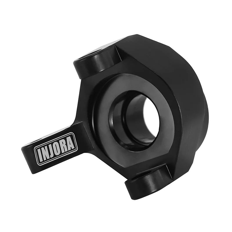 INJORA 2pcs Black Brass Front Steering Knuckles Counter Weights for SCX24 AX24 - Image 5