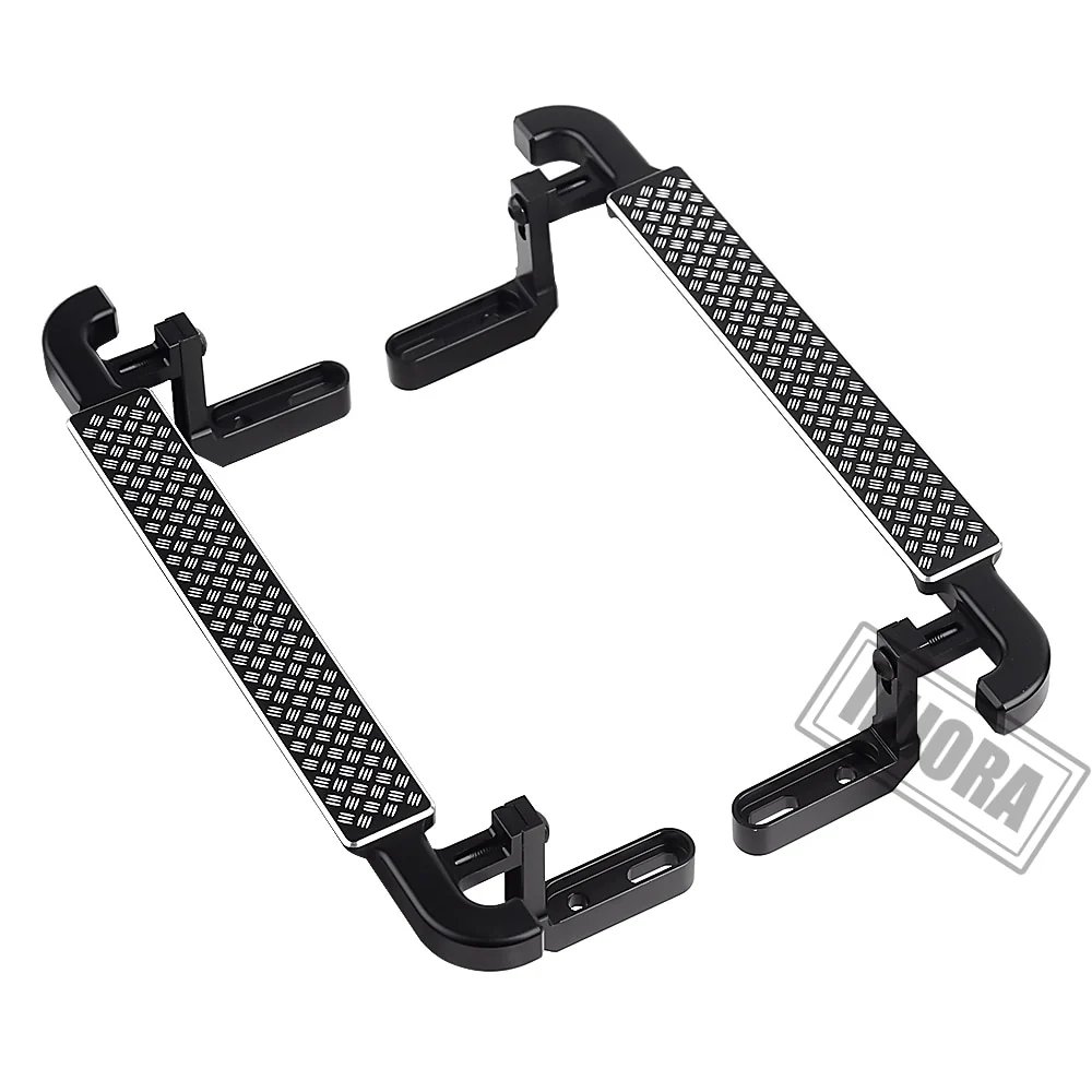 [Germany Clearance Deal] INJORA 2PCS Black Metal Side Pedal Rock Sliders for Traxxas TRX-4 - Image 4