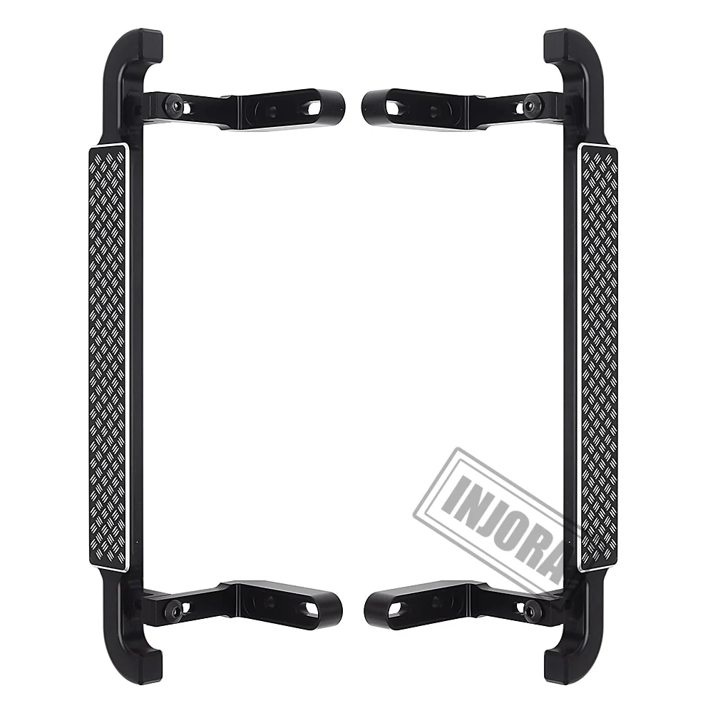 [Germany Clearance Deal] INJORA 2PCS Black Metal Side Pedal Rock Sliders for Traxxas TRX-4 - Image 5