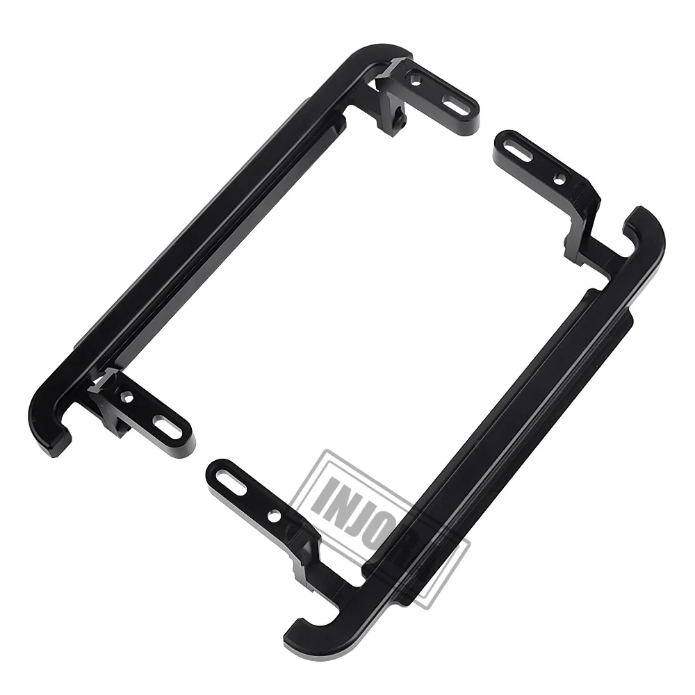 [Germany Clearance Deal] INJORA 2PCS Black Metal Side Pedal Rock Sliders for Traxxas TRX-4 - Image 6