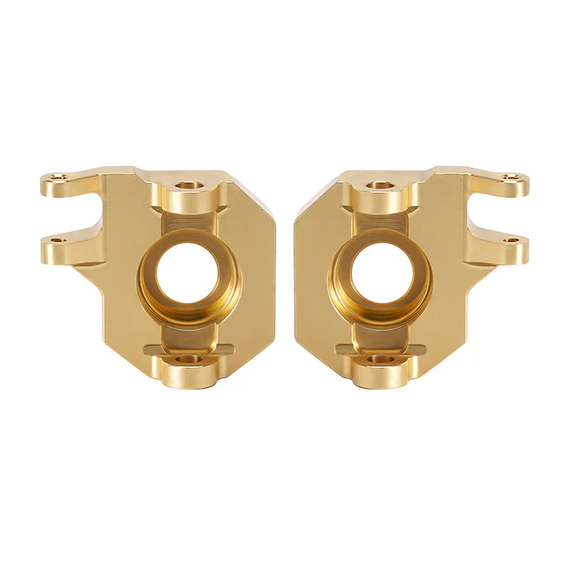 INJORA 2PCS Brass Steering Knuckles for 1/10 Axial SCX10 III CJ7 - Image 8