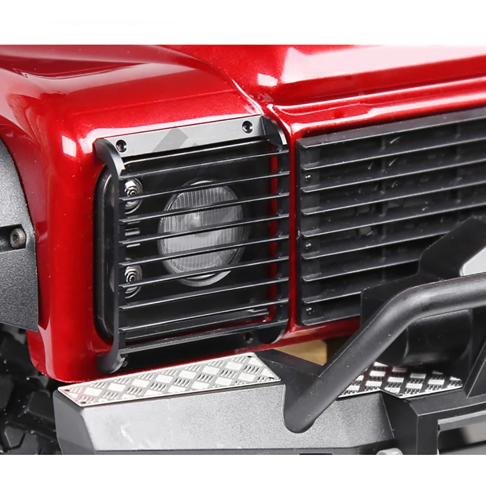 [Germany Clearance Deal] INJORA 2PCS Metal Front Lamp Guards, Headlight Cover Grille for Traxxas TRX-4 - Image 7