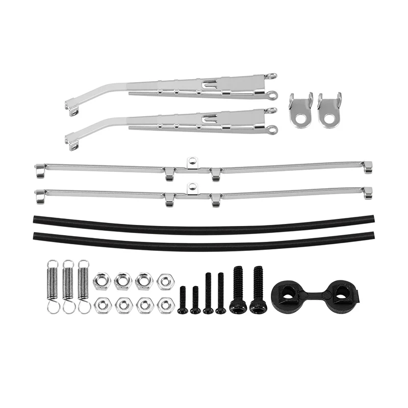 INJORA 2pcs Metal Windshield Wipers for 1/10 RC Crawlers - Image 3