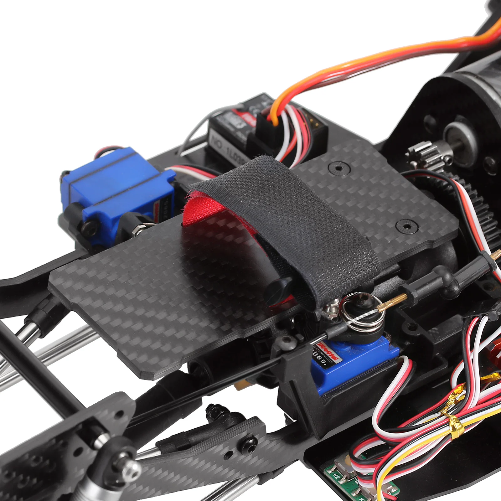 INJORA 313/324mm LCG Carbon Fiber Chassis Kit for TRX4 - Image 8