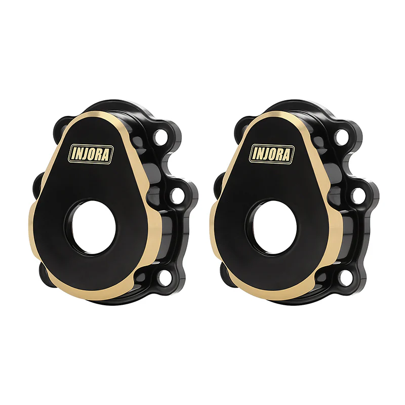 INJORA 31g/pcs Brass Outer Portal Housing Covers for 1/10 FMS FCX10 K5 LC80 - Image 4