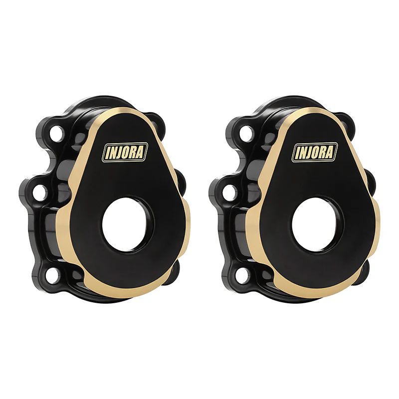 INJORA 31g/pcs Brass Outer Portal Housing Covers for 1/10 FMS FCX10 K5 LC80 - Image 6